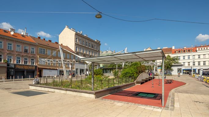 Weitere Aufnahme der Sitzmöglichkeiten