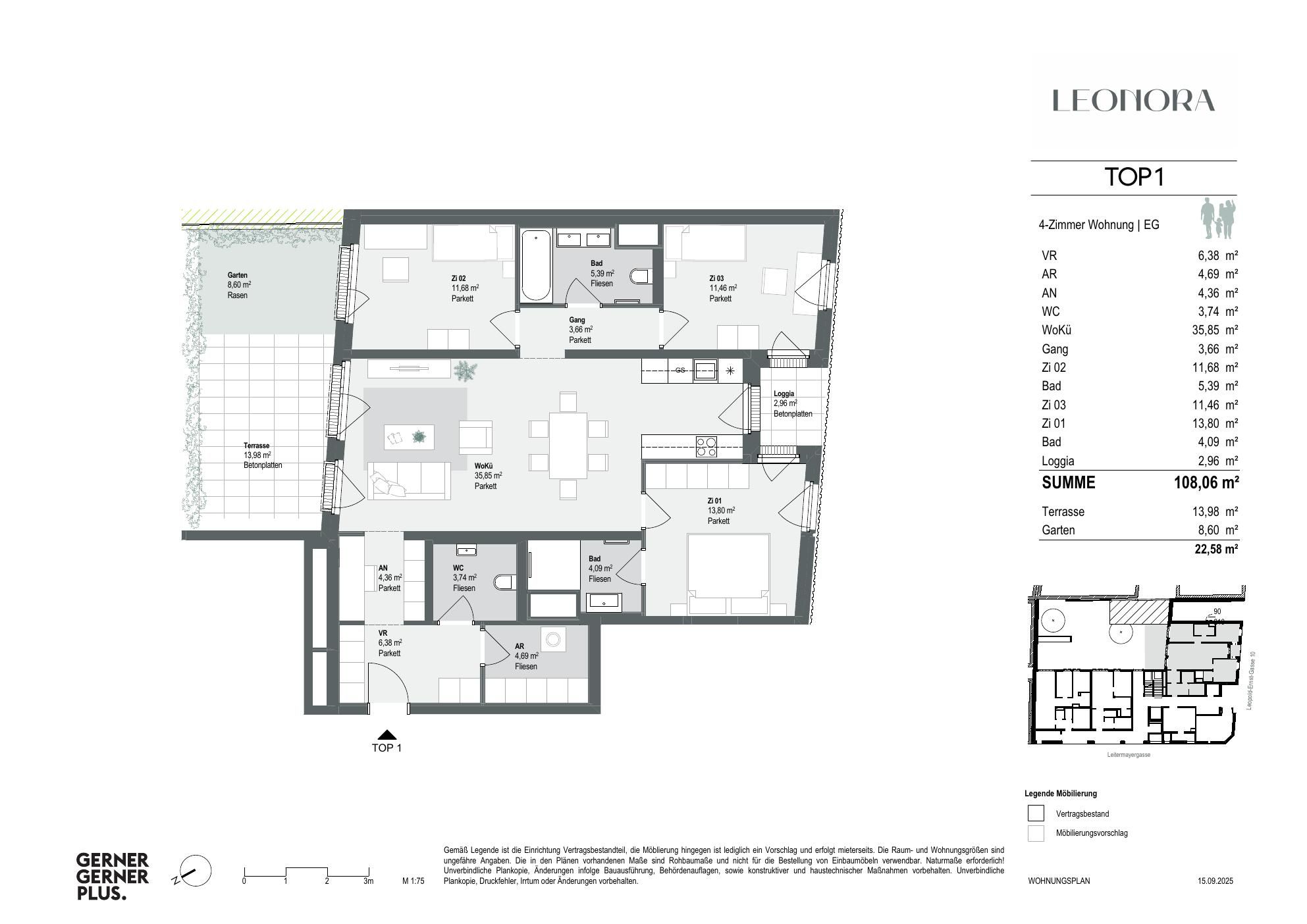 Grundriss von Top-01