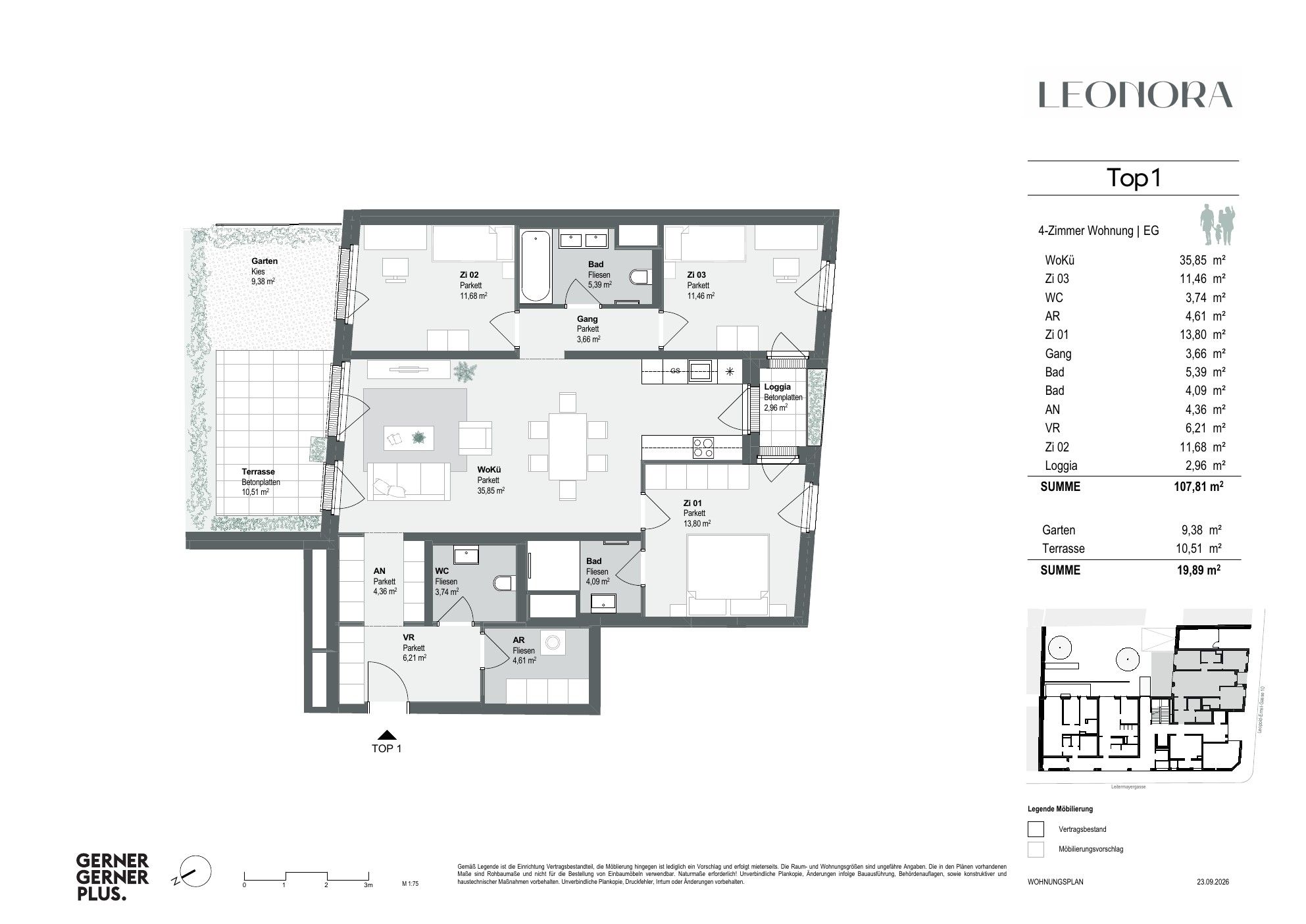 Grundriss von Top-01