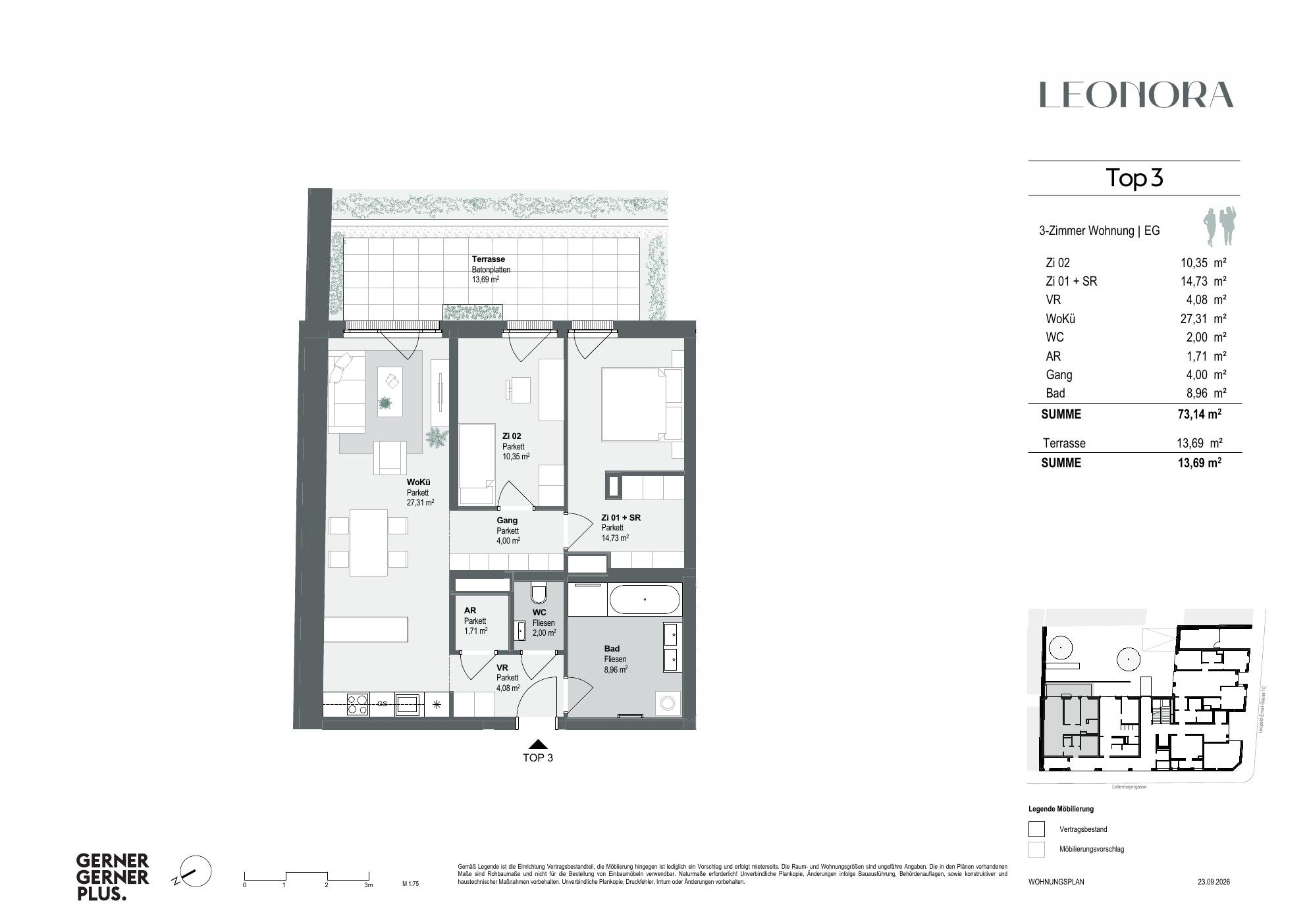 Grundriss von Top-03