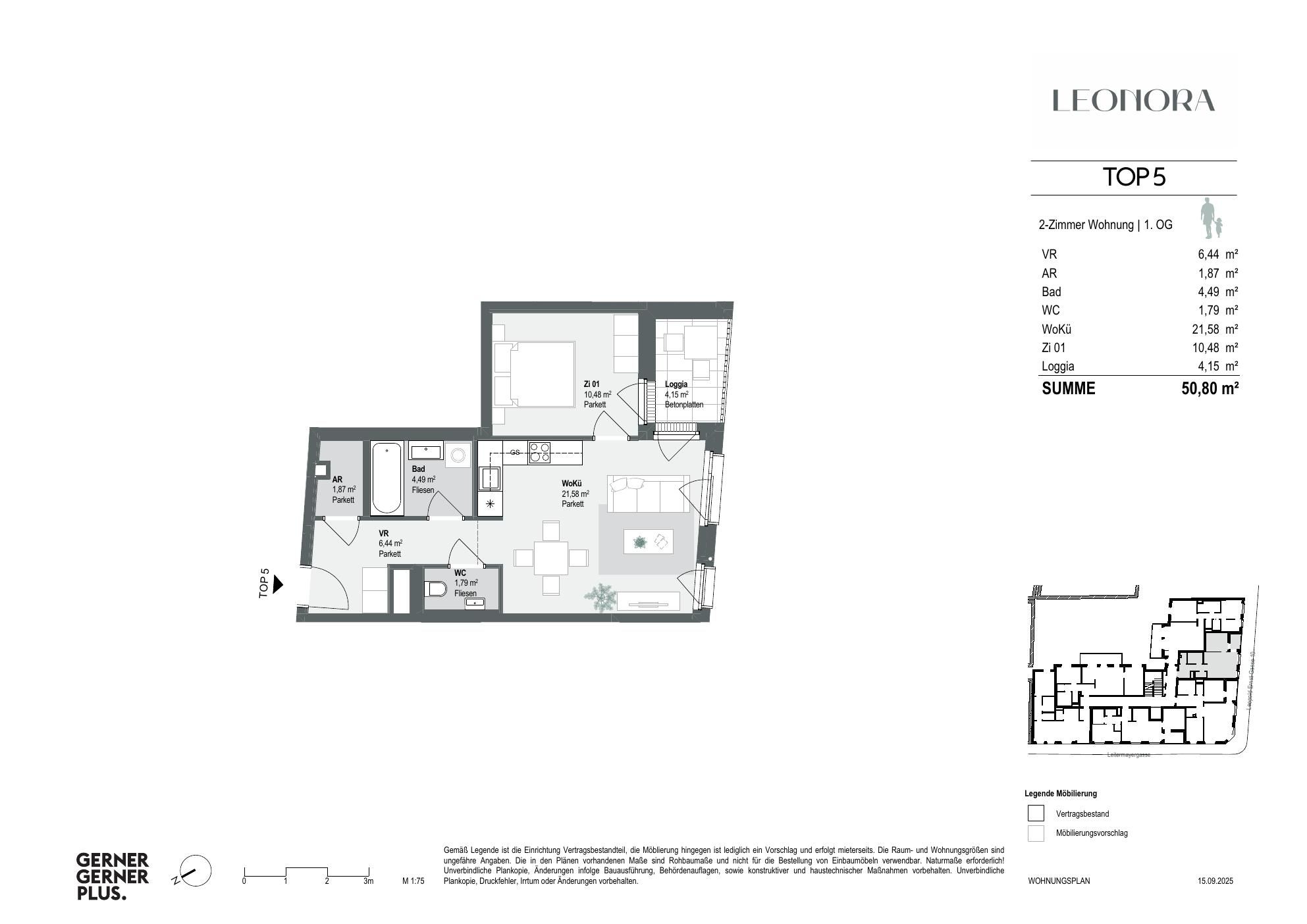 Grundriss von Top-05