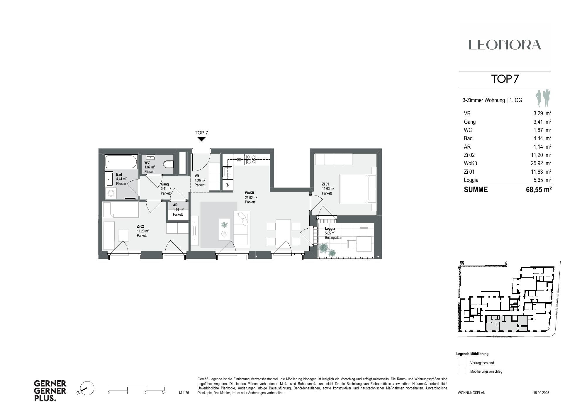 Grundriss von Top-07