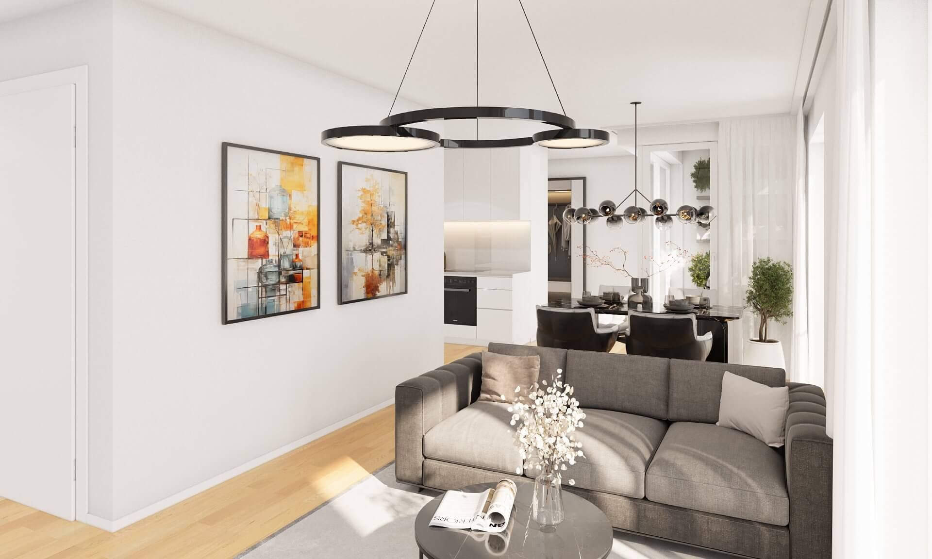 Rendering einer Beispieleinrichtung