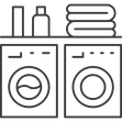 Icon für Waschküche mit Miele WM + Trockner